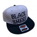 BLACK SHEEP SKATES - "ANTI LOGO" SNAP BACK (黒x灰)